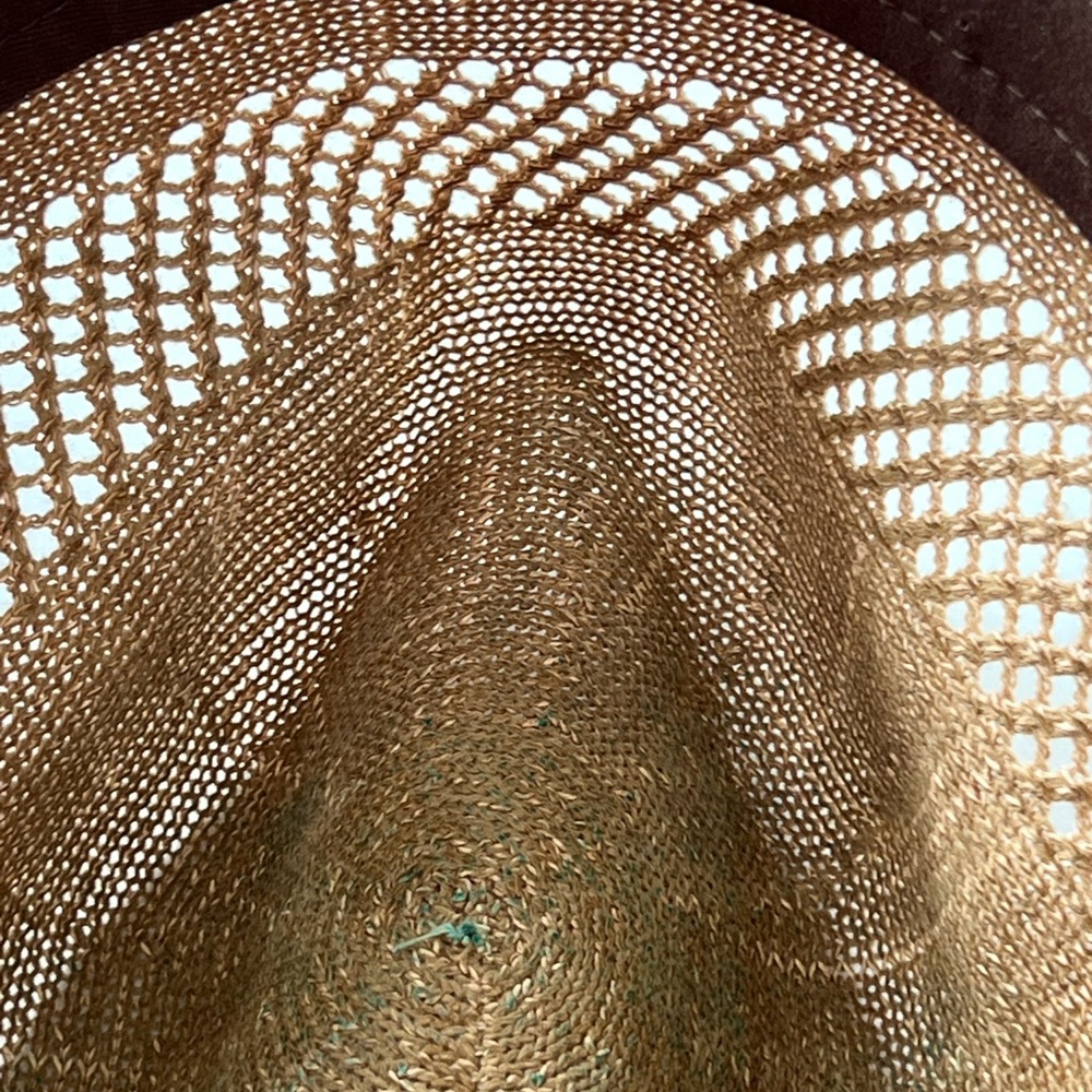 Bailey Of Hollywood Tan and Black Fedora Hat - Picture 8 of 9
